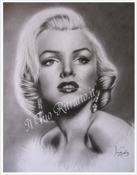 Ritratto marilyn monroe